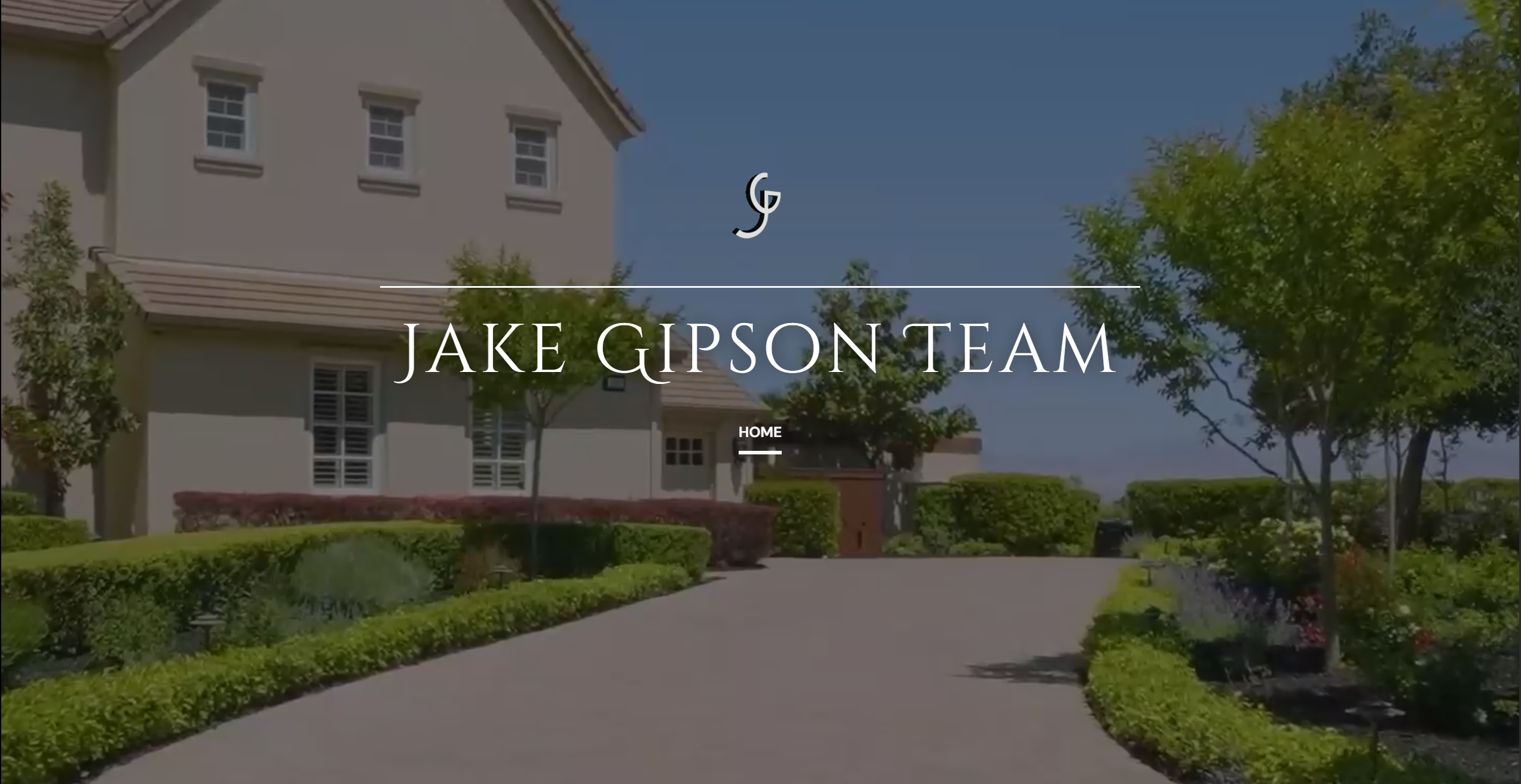 Jake Gipson website screenshot